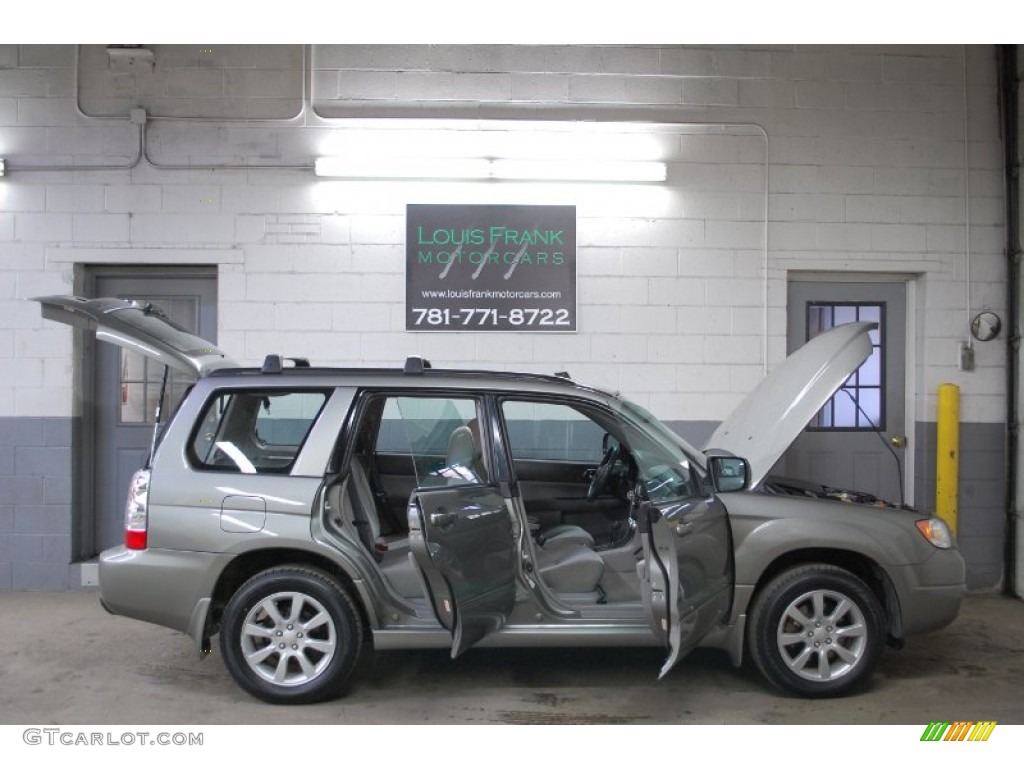 2006 Forester 2.5 X Premium - Steel Gray Metallic / Graphite Gray photo #35