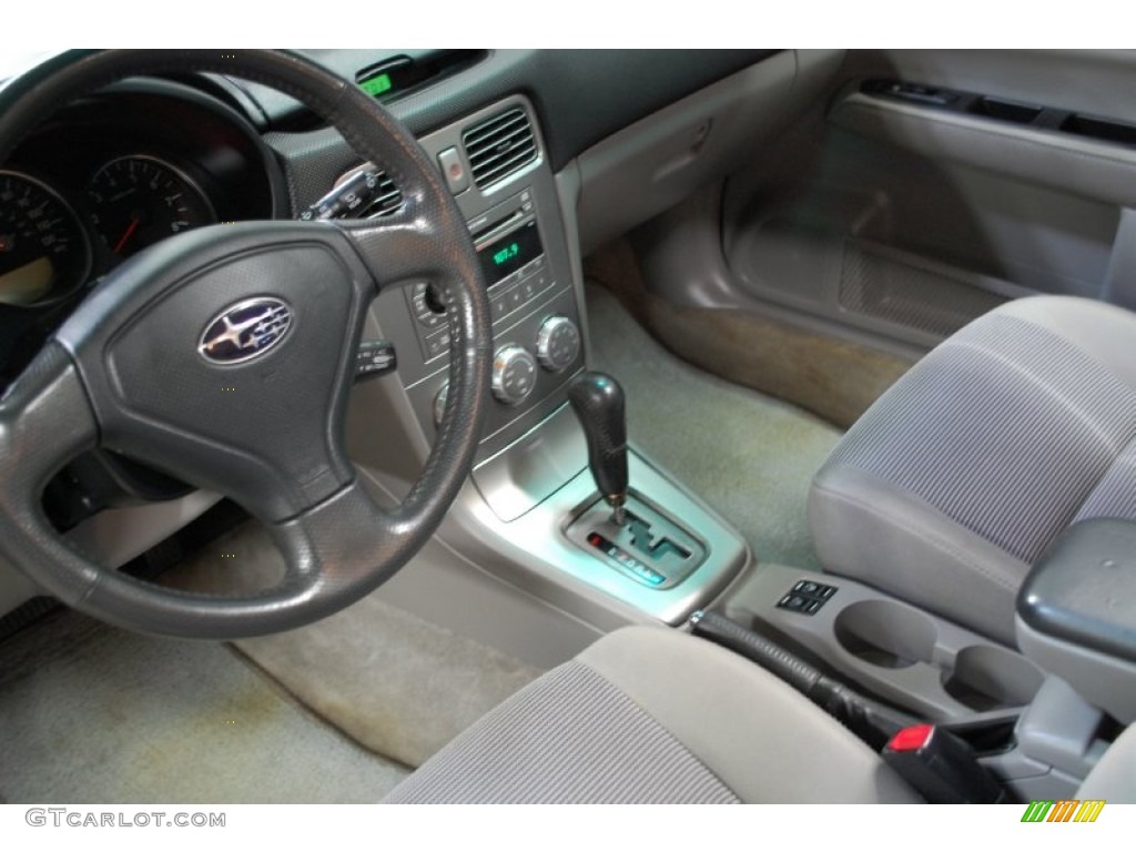 2006 Forester 2.5 X Premium - Steel Gray Metallic / Graphite Gray photo #36