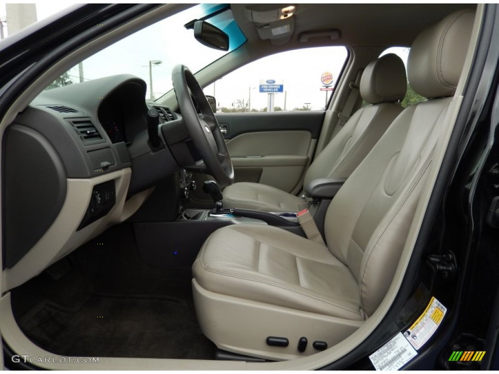 Medium Light Stone Interior 2012 Ford Fusion SEL Photo #90564838