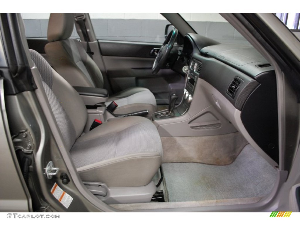 2006 Forester 2.5 X Premium - Steel Gray Metallic / Graphite Gray photo #40