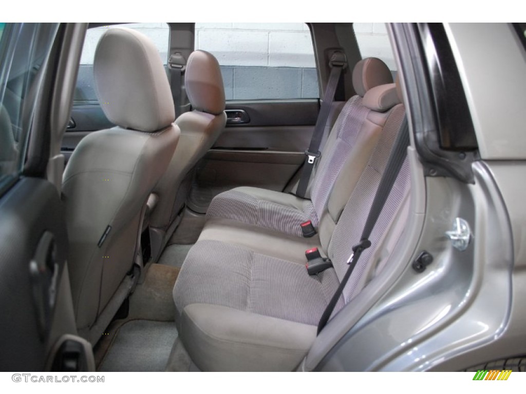 2006 Forester 2.5 X Premium - Steel Gray Metallic / Graphite Gray photo #45