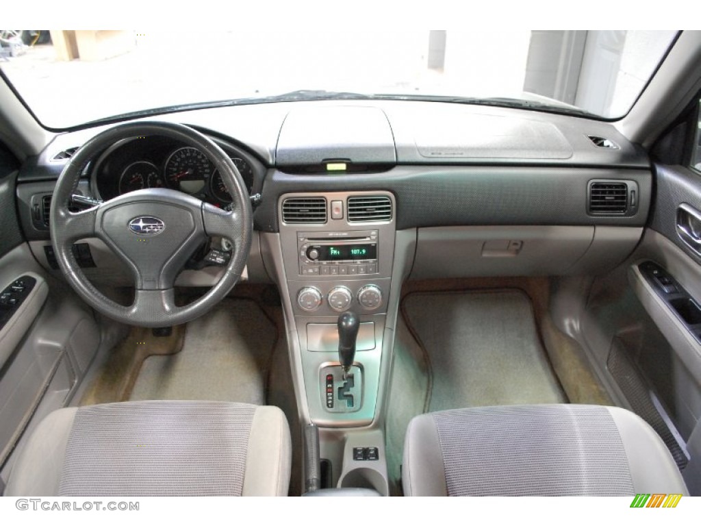 2006 Forester 2.5 X Premium - Steel Gray Metallic / Graphite Gray photo #50