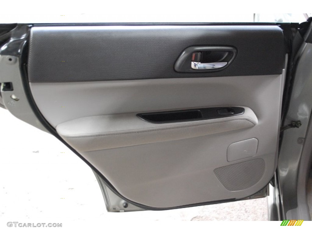 2006 Forester 2.5 X Premium - Steel Gray Metallic / Graphite Gray photo #70