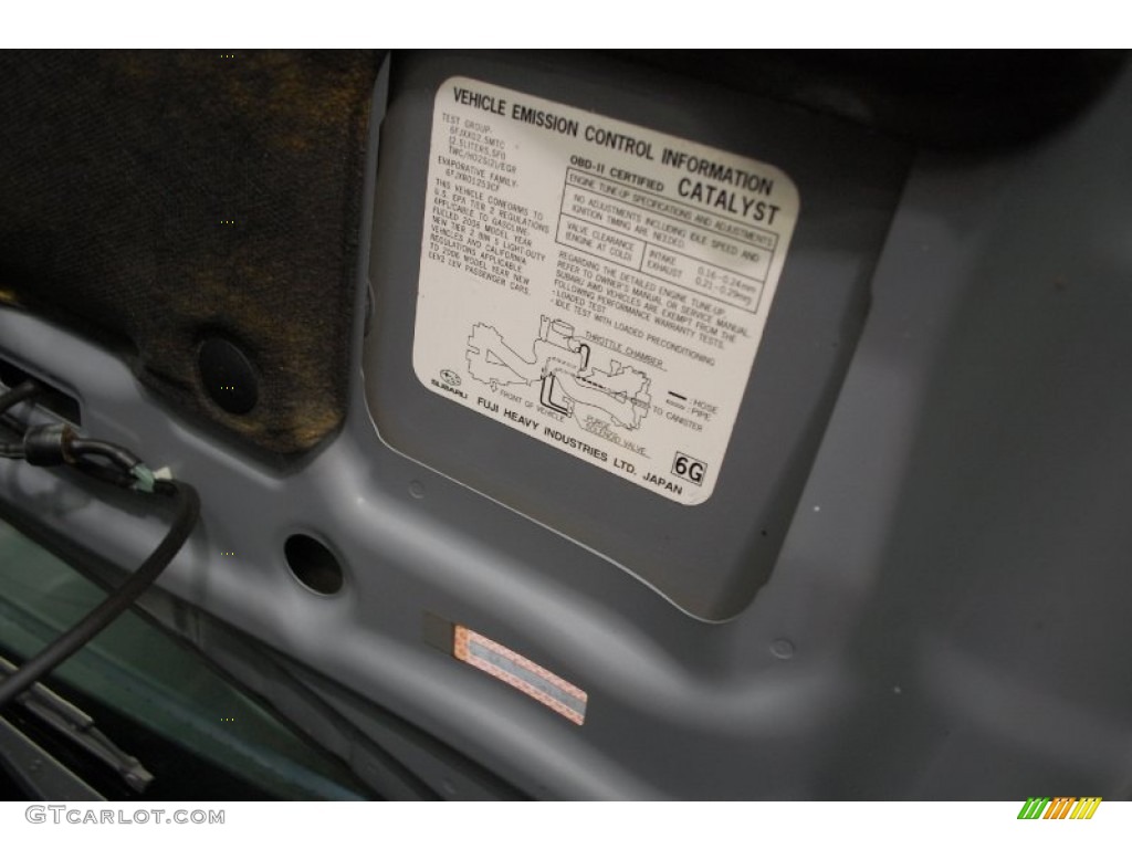 2006 Forester 2.5 X Premium - Steel Gray Metallic / Graphite Gray photo #78