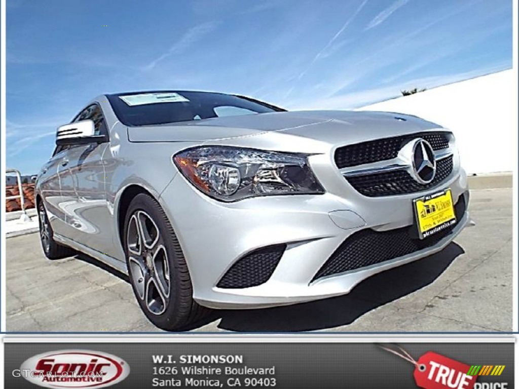 2014 CLA 250 - Polar Silver Metallic / Ash photo #1