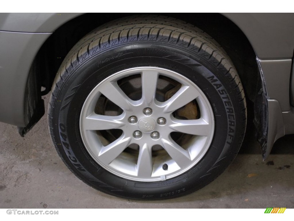 2006 Forester 2.5 X Premium - Steel Gray Metallic / Graphite Gray photo #89