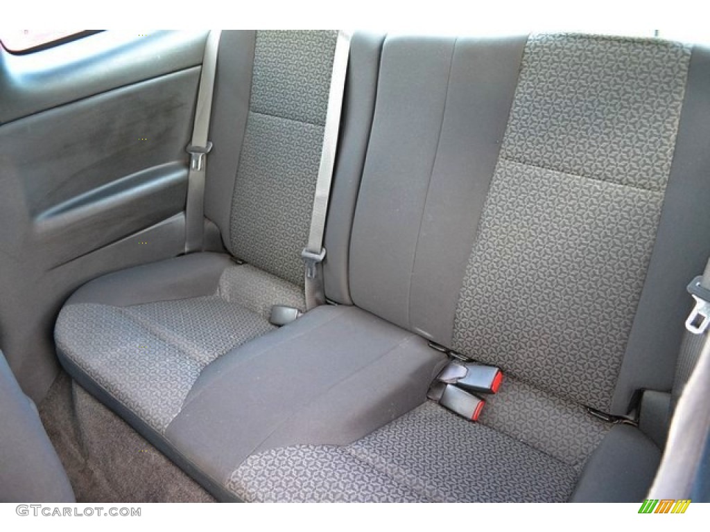 2008 Pontiac G5 Standard G5 Model Rear Seat Photos