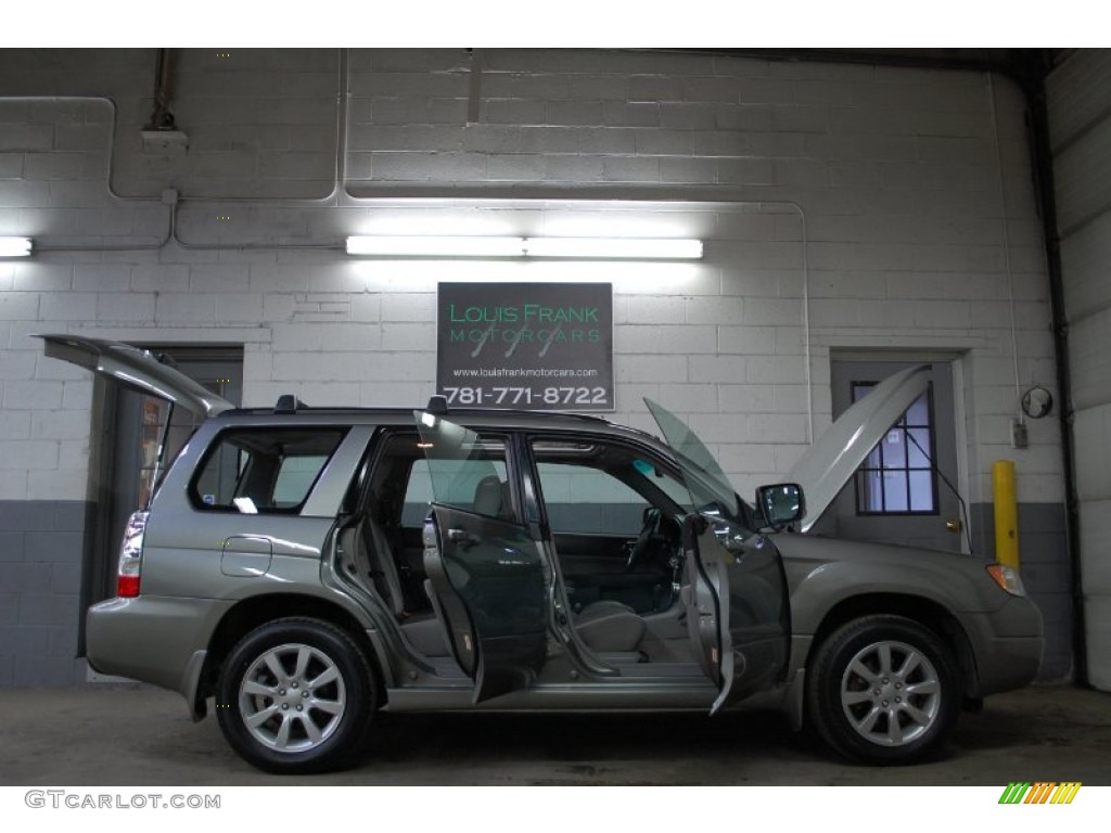 2006 Forester 2.5 X Premium - Steel Gray Metallic / Graphite Gray photo #100