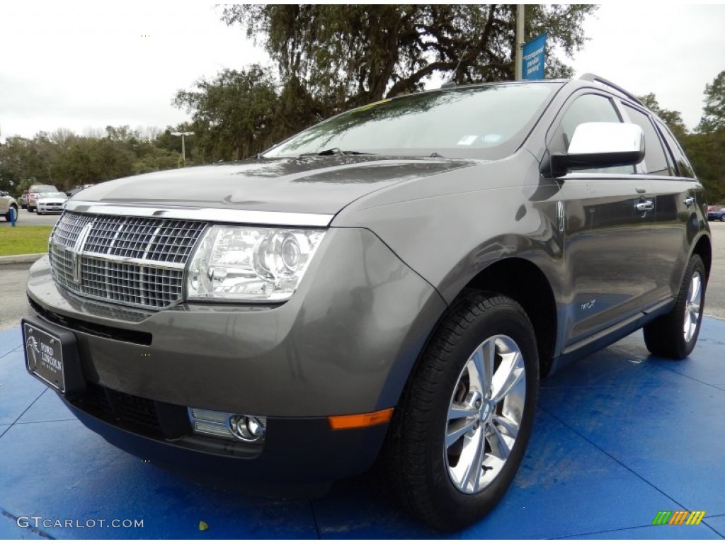 2010 MKX FWD - Sterling Grey Metallic / Medium Light Stone photo #1