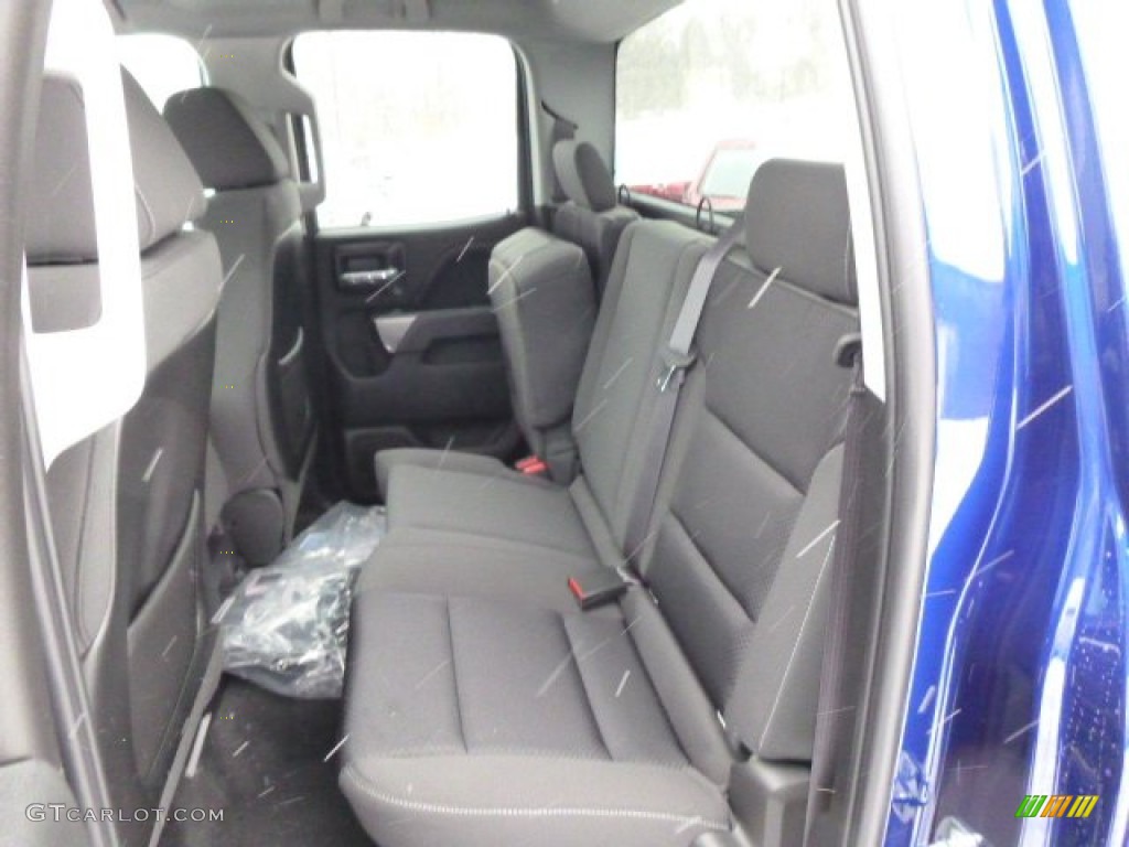 2014 Silverado 1500 LT Double Cab 4x4 - Blue Topaz Metallic / Jet Black photo #11