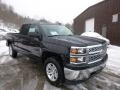 2014 Black Chevrolet Silverado 1500 LT Double Cab 4x4  photo #3