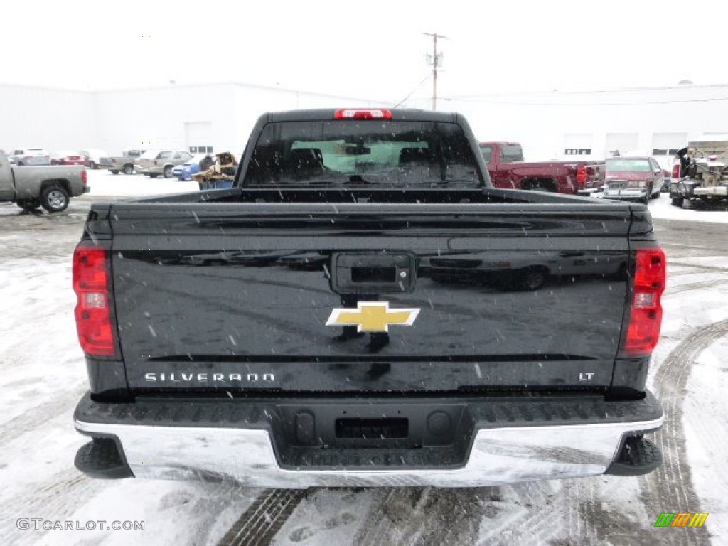 2014 Silverado 1500 LT Double Cab 4x4 - Black / Jet Black photo #6