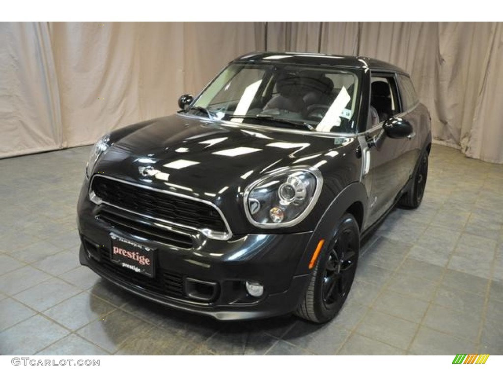 2013 Cooper S Paceman ALL4 AWD - Absolute Black / Dark Truffle Lounge Leather photo #1