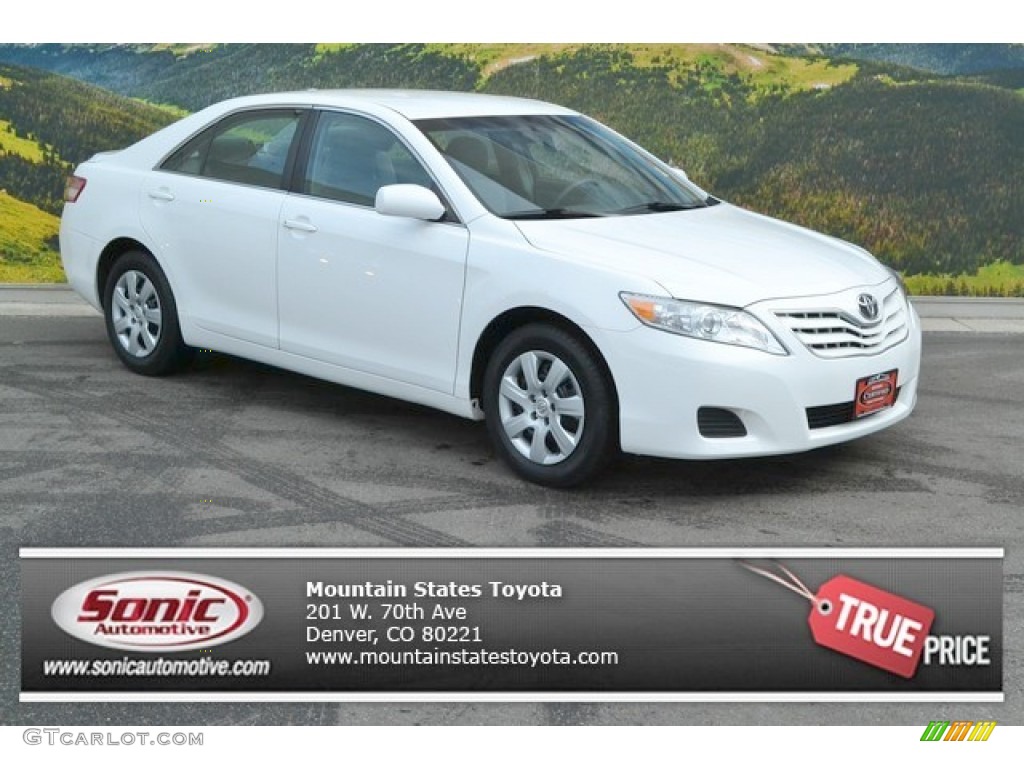 2011 Camry  - Super White / Ash photo #1