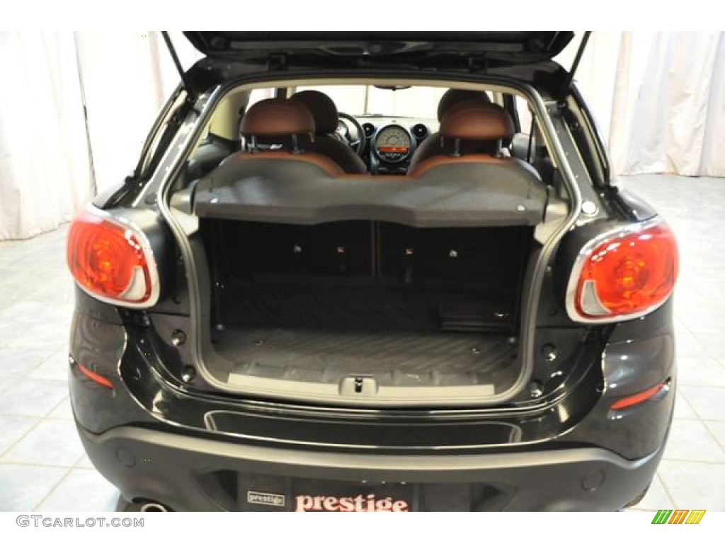 2013 Cooper S Paceman ALL4 AWD - Absolute Black / Dark Truffle Lounge Leather photo #17