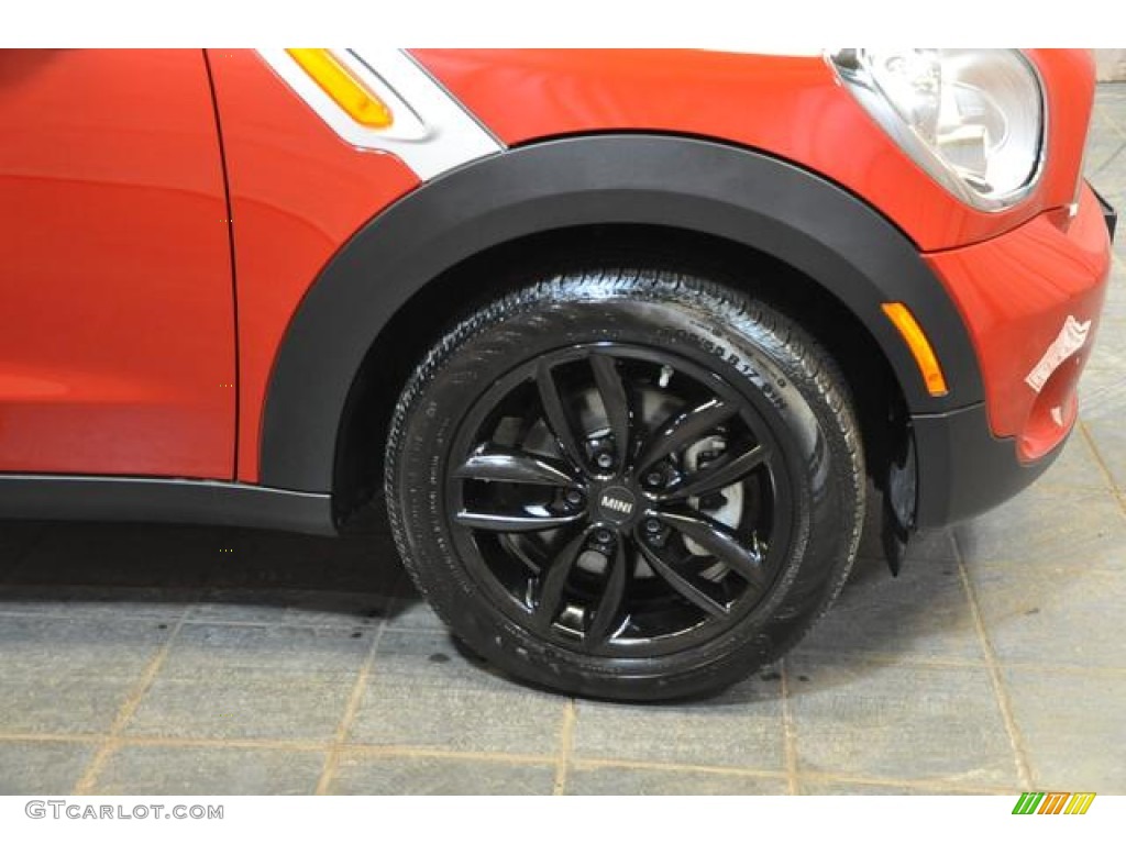 2013 Cooper Paceman - Blazing Red / Carbon Black photo #5