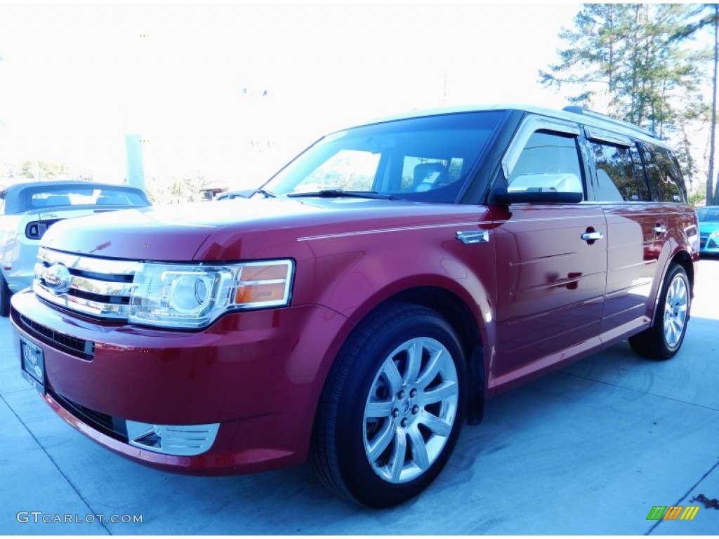 2009 Flex Limited - Redfire Metallic / Medium Light Stone photo #1