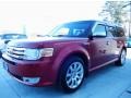 Redfire Metallic 2009 Ford Flex Limited