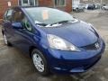 2013 Vortex Blue Pearl Honda Fit   photo #4