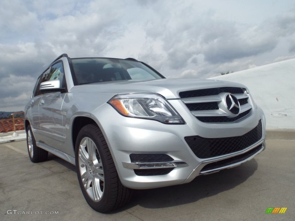 Iridium Silver Metallic 2014 Mercedes-Benz GLK 350 4Matic Exterior Photo #90571135