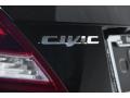 2014 Crystal Black Pearl Honda Civic EX-L Coupe  photo #3