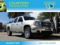 Silver Birch Metallic 2009 GMC Sierra 1500 SLE Crew Cab