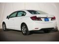 2014 Taffeta White Honda Civic LX Sedan  photo #2