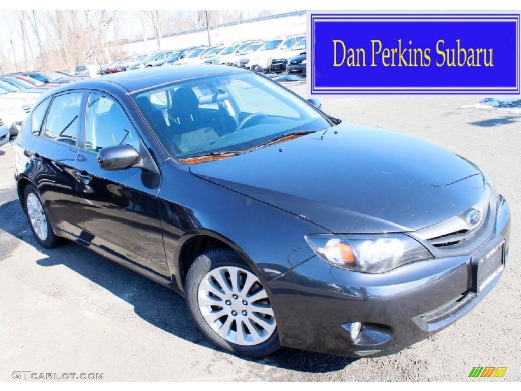 Dark Gray Metallic Subaru Impreza