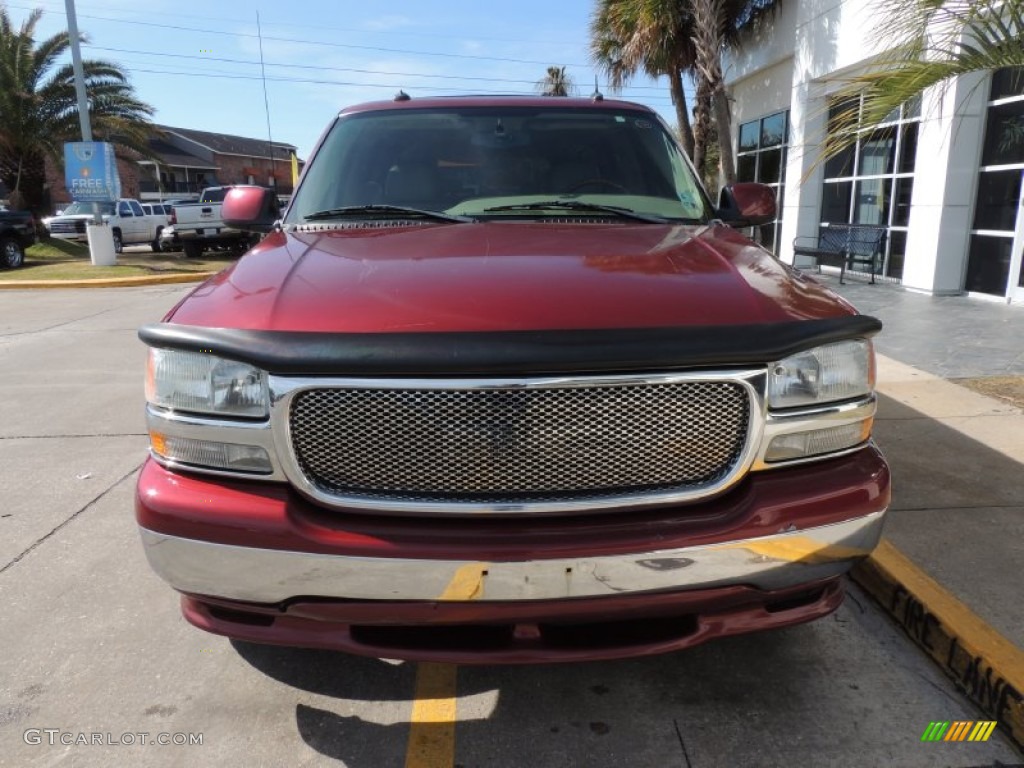 2003 Yukon XL SLT - Garnet Red Metallic / Neutral/Shale photo #2
