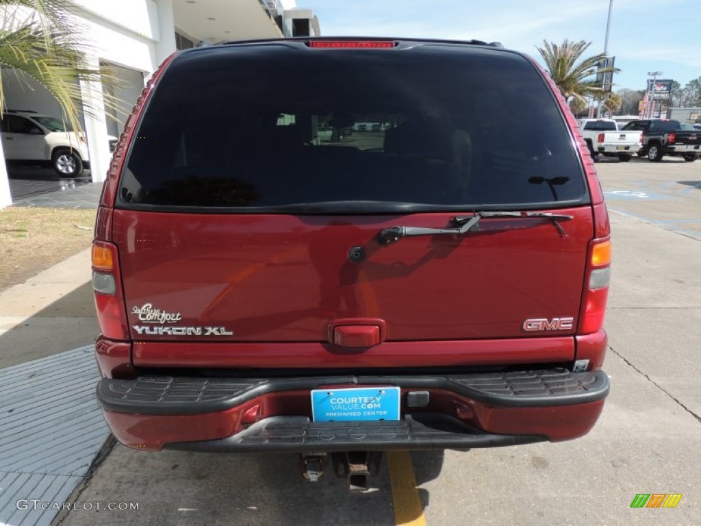 2003 Yukon XL SLT - Garnet Red Metallic / Neutral/Shale photo #3