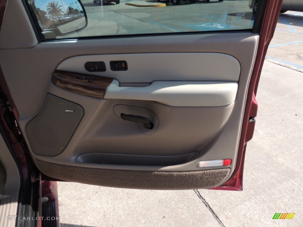 2003 Yukon XL SLT - Garnet Red Metallic / Neutral/Shale photo #8