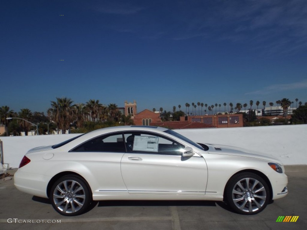 Diamond White Metallic 2014 Mercedes-Benz CL 550 4Matic Exterior Photo #90576595