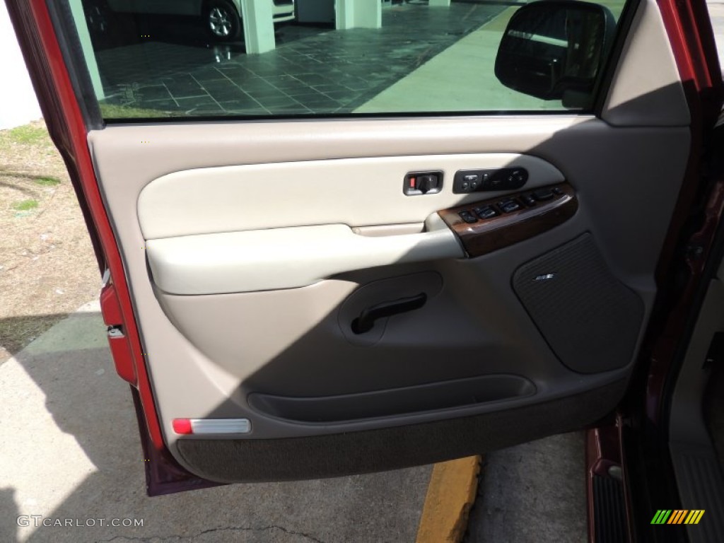 2003 Yukon XL SLT - Garnet Red Metallic / Neutral/Shale photo #18