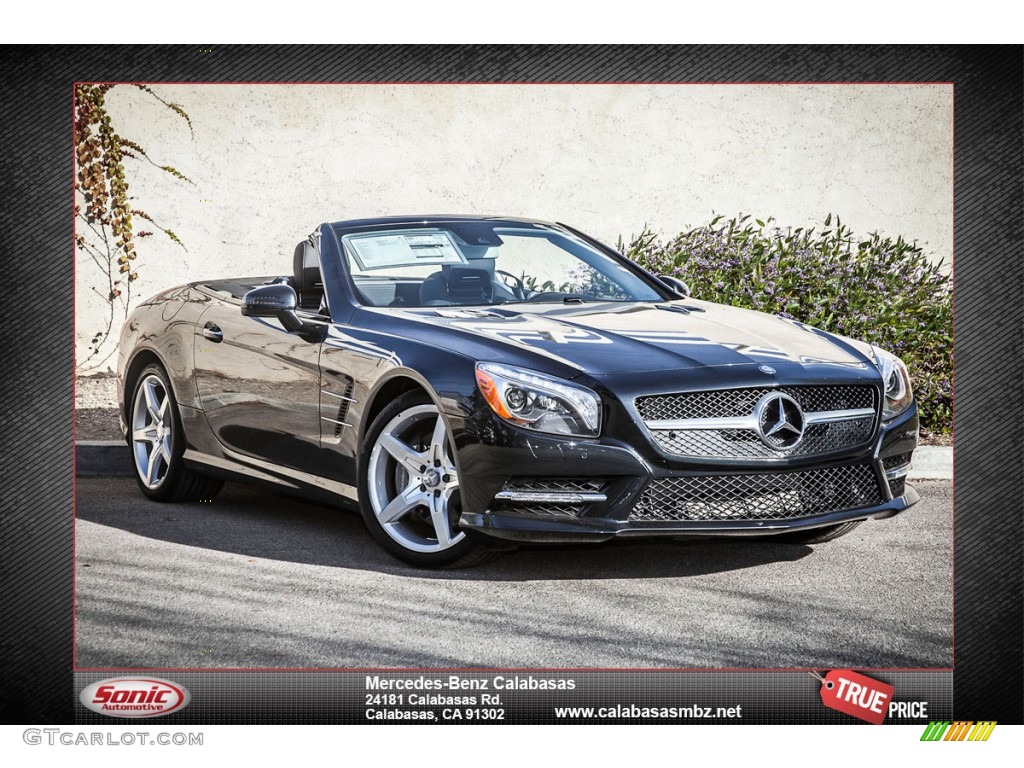 2014 SL 550 Roadster - Magnetite Black Metallic / Black photo #1