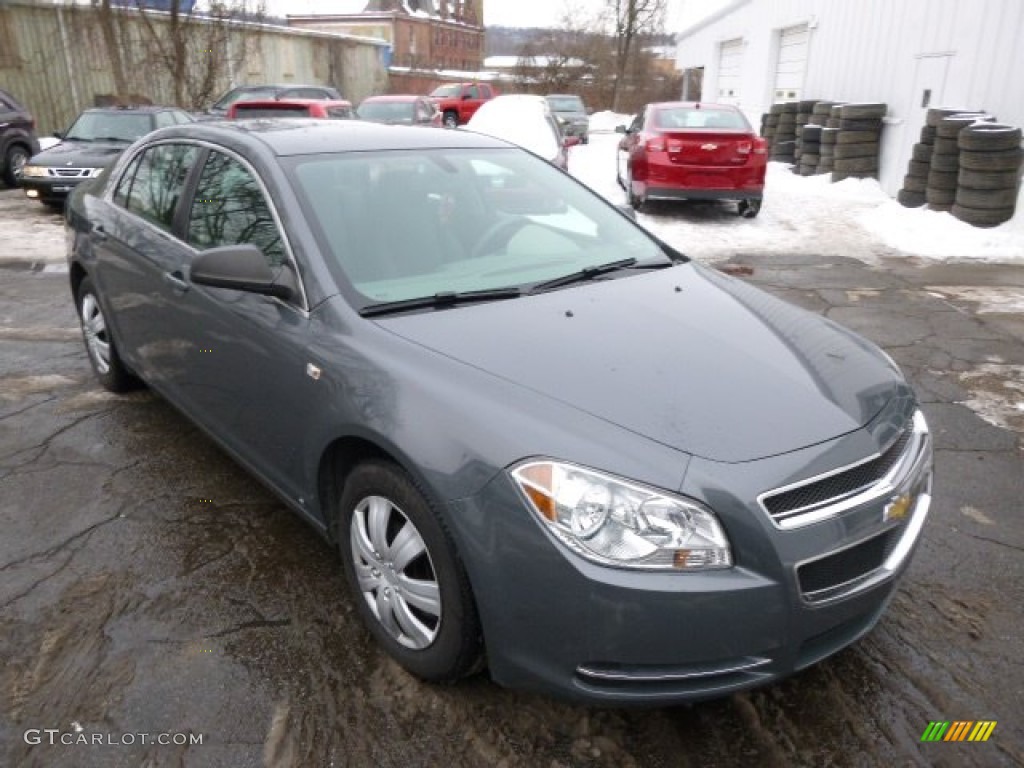 Dark Gray Metallic 2008 Chevrolet Malibu LS Sedan Exterior Photo #90577780