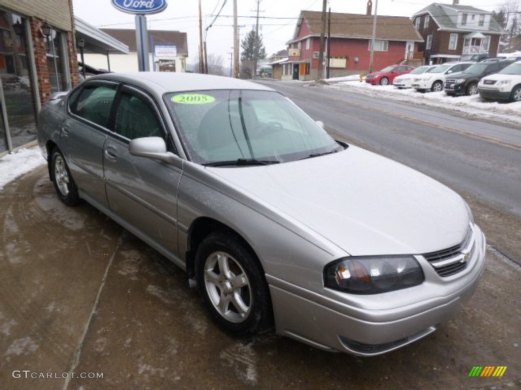 Silverstone Metallic 2005 Chevrolet Impala LS Exterior Photo #90578170