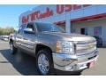 2013 Graystone Metallic Chevrolet Silverado 1500 LT Crew Cab  photo #1