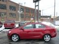 2013 Crystal Red Tintcoat Chevrolet Sonic LTZ Sedan  photo #5