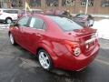 2013 Crystal Red Tintcoat Chevrolet Sonic LTZ Sedan  photo #6