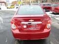 2013 Crystal Red Tintcoat Chevrolet Sonic LTZ Sedan  photo #7