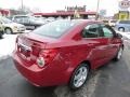 2013 Crystal Red Tintcoat Chevrolet Sonic LTZ Sedan  photo #8