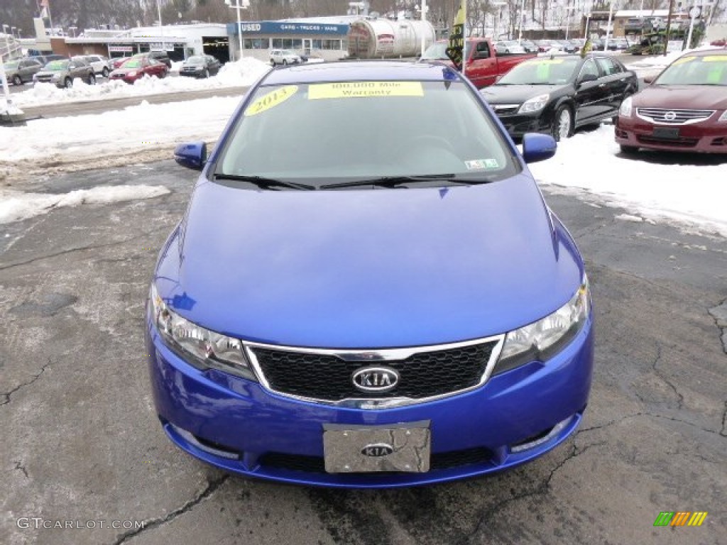 2013 Forte SX - Corsa Blue / Black photo #3