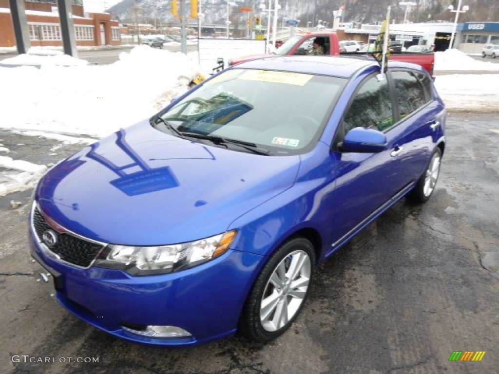 2013 Forte SX - Corsa Blue / Black photo #4