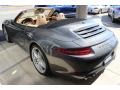2013 Agate Grey Metallic Porsche 911 Carrera S Cabriolet  photo #4