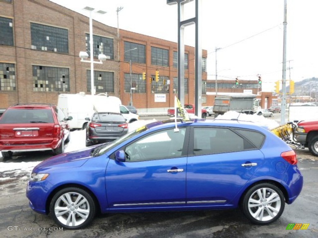 Corsa Blue 2013 Kia Forte SX Exterior Photo #90579415
