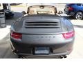 2013 Agate Grey Metallic Porsche 911 Carrera S Cabriolet  photo #5
