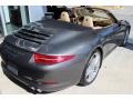 2013 Agate Grey Metallic Porsche 911 Carrera S Cabriolet  photo #6