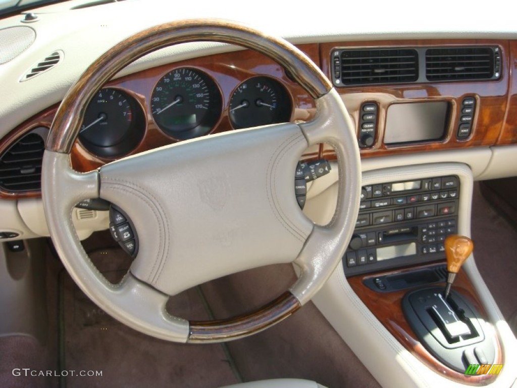 2000 XK XK8 Convertible - Titanium Pearl / Ivory photo #12