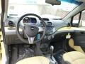 2014 Chevrolet Spark Yellow/Yellow Interior Prime Interior Photo