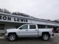 2014 Silver Ice Metallic Chevrolet Silverado 1500 LT Crew Cab 4x4  photo #5